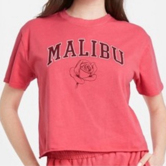 Mighty Fine Malibu Crop Top - Picture 1 of 6